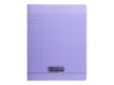 Calligraphe 8000 - Cahier polypro 17 x 22 cm - 96 pages - grands carreaux (Seyes) - violet