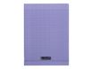 Calligraphe 8000 - Cahier polypro A4 (21x29,7 cm) - 96 pages - grands carreaux (Seyes) - violet