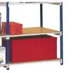 Paperflow Rang'Eco - 6 plateaux isorel pour rack de stockage pour dossiers suspendus - 100 x 37 cm
