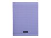 Calligraphe 8000 - Cahier polypro 24 x 32 cm - 96 pages - grands carreaux (Seyes) - violet