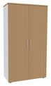 Burocean PRO - Keukenkast - 2 planken - 2 deuren - beuken, parelwit