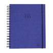 Agenda spiralé Napura La Journée Planifiée 22W - 1 jour par page - 18,5 x 22,5 cm - disponible dans différentes couleurs - Exacompta