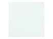 Naga - Tableau en verre - 100 x 100 cm - Blanc