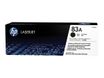 HP 83A - noir - cartouche laser d'origine (CF283A)