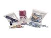 Logistipack - 100 Sachets à fermeture zip - 80 x 120 mm - transparent