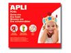 Apli - 1 feuille décor mousse - rouge