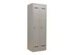 Vestiaire Industrie Propre - 2 portes - 180 x 60 x 50 cm - gris/gris