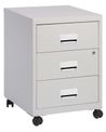 Caisson mobile - 3 tiroirs - gris