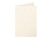 Pollen - 25 Cartes pliées - 110 x 155 mm - 210 g/m² - ivoire irisé