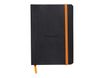 RHODIA Rhodiarama - Carnet souple A6 - 144 pages - ligné - noir