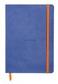 RHODIA Rhodiarama - Carnet souple A5 - 160 pages - ligné - bleu saphir