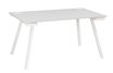 Bureau SUNDAY - 140 cm - Pieds trapèze - Gris