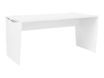 Bureau YES ! - 120 cm - Pieds panneaux - Blanc