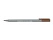 STAEDTLER triplus 334 - Feutre fin - 0.3 mm - brun tabac