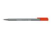 STAEDTLER triplus 334 - Feutre fin - 0.3 mm - rouge
