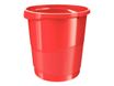 Esselte Vivida - Corbeille à papier 14L - rouge