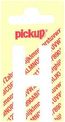 Pickup - Étiquette autocollante - 150 mm - Lettre H - blanc mat