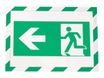 Durable Duraframe Magnetic Security - Cadre d'affichage magnétique bicolore - A4 - vert/blanc