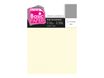 Pickup - Carton de lin - A4 (210 x 297 mm) - 215 g/m² - 10 feuilles - blanc vanille