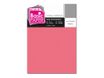 Pickup - Carton de lin - A4 (210 x 297 mm) - 215 g/m² - 10 feuilles - rose