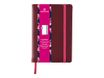 Oberthur Carmen - Carnet de notes A7 - prune