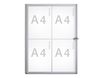 Maul Extraslim - Vitrine 4 A4 (615 x 440 mm)