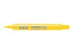 Pentel PEN N50 - Marqueur permanent - pointe ogive - jaune