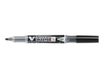 Pilot V BOARD MASTER S - Pack de 10 marqueurs effaçables - pointe extra fine - noir