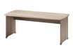 Bureau JAZZ+ - 180 cm - Pieds panneaux - Chêne gris