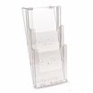 INOVSHOP PLV porte-cartes de visite 4 compartiments