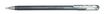 Pentel - Roller encre metallique pailletée - 1 mm - argent