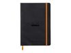 Rhodia Goalbook - Carnet souple A5 - 224 pages numérotées - petits carreaux - noir