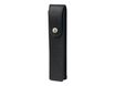 Oberthur Miss - Étui simple pour stylo - noir grainé