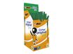 BIC Cristal Fine - 50 Stylos à bille - vert