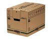 5 Cartons déménagement 37,5L - Bankers Box SmoothMove FastFold Fellowes