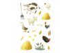Maildor - 4 feuilles gommettes ferme