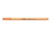 STABILO Point 88 - Feutre fin - 0.4 mm - orange fluo