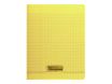 Calligraphe 8000 - Cahier polypro 24 x 32 cm - 48 pages - grands carreaux (Seyes) - jaune