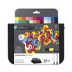 ProMarker brush - Trousse 24 marqueurs - double pointe - étudiant designer