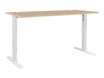 Bureau électrique réglable YES ! - 120 cm - Chêne