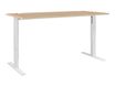 Bureau électrique réglable YES ! - 180 cm - Chêne