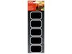 Apli Agipa - 10 Étiquettes ardoise octogonales - 65 x 41 mm