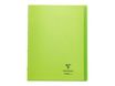 Clairefontaine Koverbook - Cahier polypro 24 x 32 cm - 48 pages - petits carreaux (5x5 mm) - vert