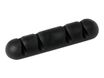 DURABLE CAVOLINE CLIP 1 - boite de 2 clips adhésif pour 4 câbles jusqu'à 5mm de diamètre - graphite