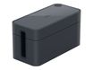 DURABLE CAVOLINE BOX S - boîtier range câbles - l246 x H116 x P128 mm - graphite