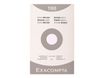 Exacompta - Pack de 100 Fiches bristol - 12,5 x 20 cm - petits carreaux - blanc