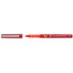 Pilot Hi-Tecpoint V7 - Rollerbalpen - rood - 0.7 mm - gemiddeld