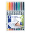 4007817309339-STAEDTLER LUMOCOLOR 315 - Pack de 8 marqueurs non permanents - pointe moyenne - couleurs assort-P_3158_1-0