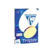 Clairefontaine TROPHEE - Kanariegeel - A4 (210 x 297 mm) - 160 g/m² - 50 vel(len) gewoon papier