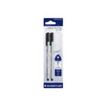 STAEDTLER triplus 334 - Fijnschrijver - zwart - inkt op waterbasis - 0.3 mm - superfijn - pak van 2